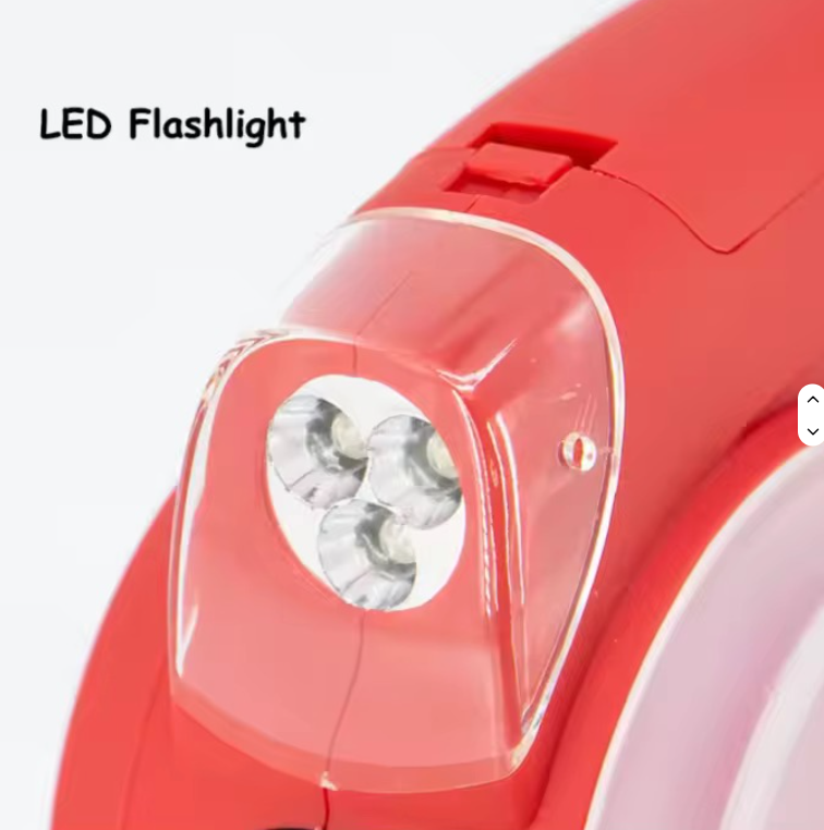 (Yellow) 5 in 1 Functional pet leash