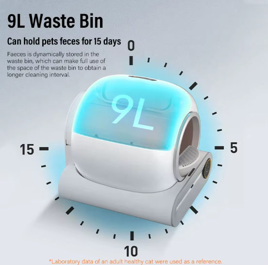 Smart Self-Cleaning Automatic Cat Litter Box Easy Clean Odour Control Toilet