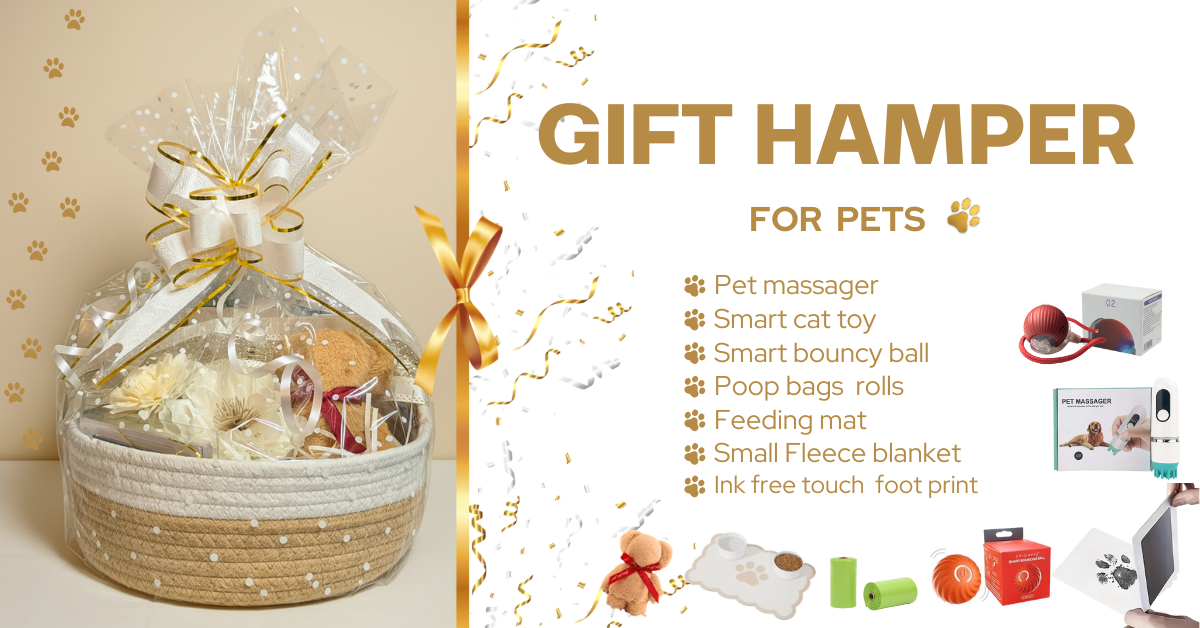 Pet gift Basket For  Cats & Small Dogs