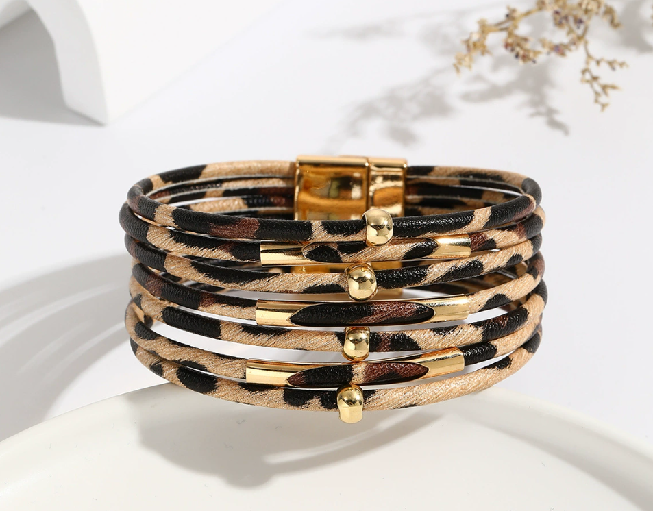 Women's Leather Styled Bracelets